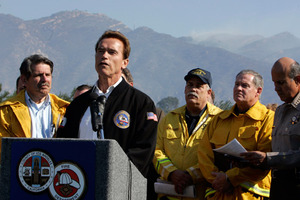 カリフォルニア州の山火事の影響が、ハリウッドにも 画像