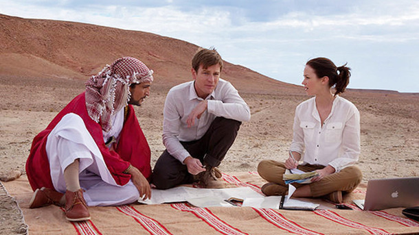 砂漠でサーモン・フィッシング