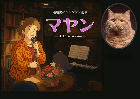 路地裏のシャンソン通り マヤン（猫）（仮題）
