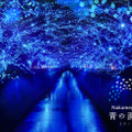 中目黒のイルミネーション“青の洞窟”…目黒川を幻想的に照らす・画像