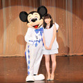 志田未来、ミッキーマウスとの共演に大興奮「感激です！」・画像