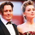 ジョニー・デップ＆アンバー・ハード夫妻、ヴェネチア国際映画祭に登場・画像