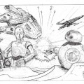 BB-8＆戦闘機Xウィングを再現！鳥取砂丘に『スター・ウォーズ』砂のアート登場・画像