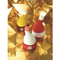 【3時のおやつ】サンタ帽のふんわりムースケーキなどカラフルなクリスマス「フォション」・画像