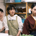 “若女将”大島優子、のんに着付け＆接客の心得を伝授『天間荘の三姉妹』本編映像・画像