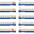 【ディズニー】特別車両「Magical Dream Shinkansen 」が東京～仙台間を運行　東京ディズニーリゾート40周年グランドフィナーレ記念・画像