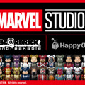 景品全てがマーベルキャラクターのベアブリック　MARVEL STUDIOS／Happyくじ「BE@RBRICK」8月30日発売・画像