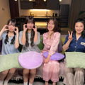 島崎和歌子＆柏木由紀＆「≠ME」河口夏音＆鈴木瞳美、3世代のアイドルがパジャマ女子会で赤裸々トーク『シャッフル・フライデー』公開記念・画像