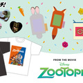 『ズートピア』デザイングッズ、ハズレなしのスクラッチが期間限定販売　Tシャツ＆キーチェーンほか・画像