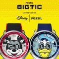 ミッキーたち目が動く！FOSSIL×Disney「BIG TIC」限定腕時計、ミッキー&ドナルドモデル発売・画像