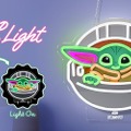 グローグーが光る！「スター・ウォーズ」グローグーのLEDネオンライト発売・画像